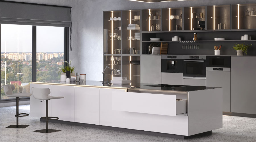 mueble COCINA - Buscar con Google  Kitchen cupboard designs, Interior  design kitchen, Modern kitchen cabinets